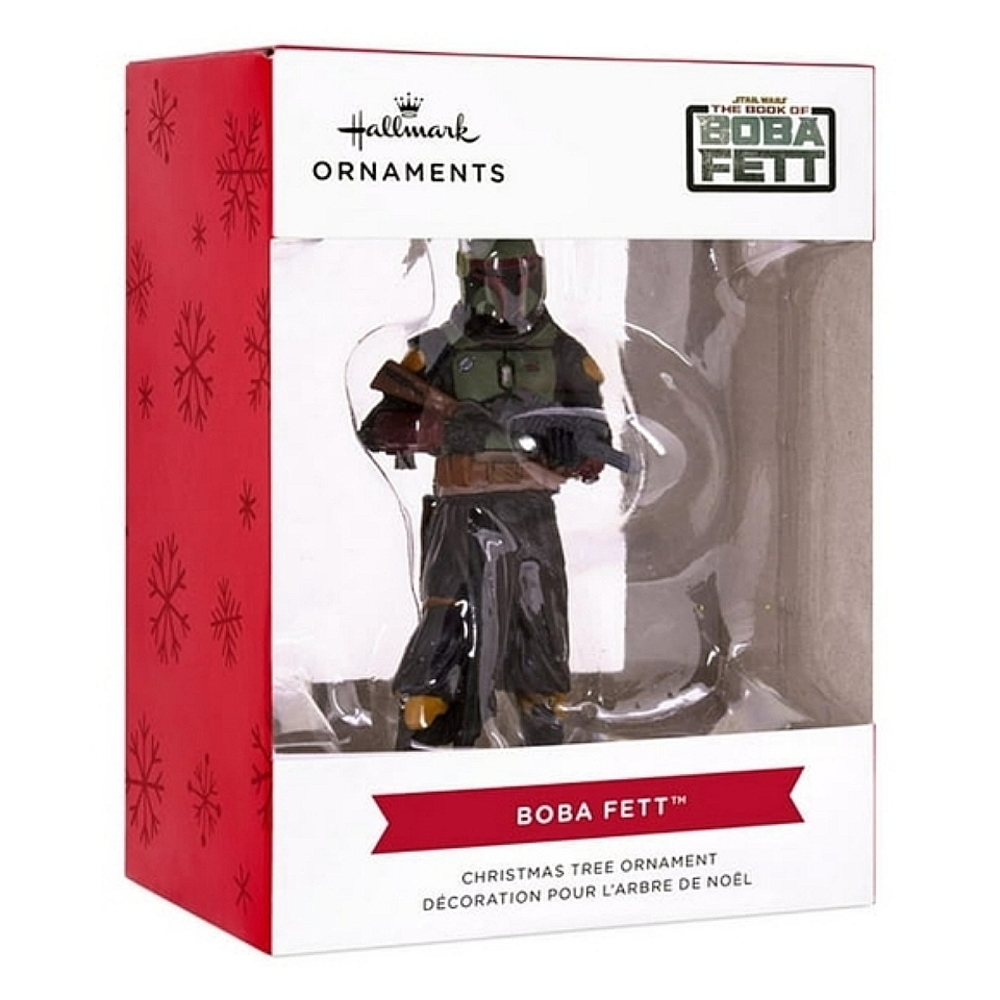 ⭐️3/ $30⭐️ Star Wars Hallmark Ornaments Boba Fett Christmas Tree Ornament